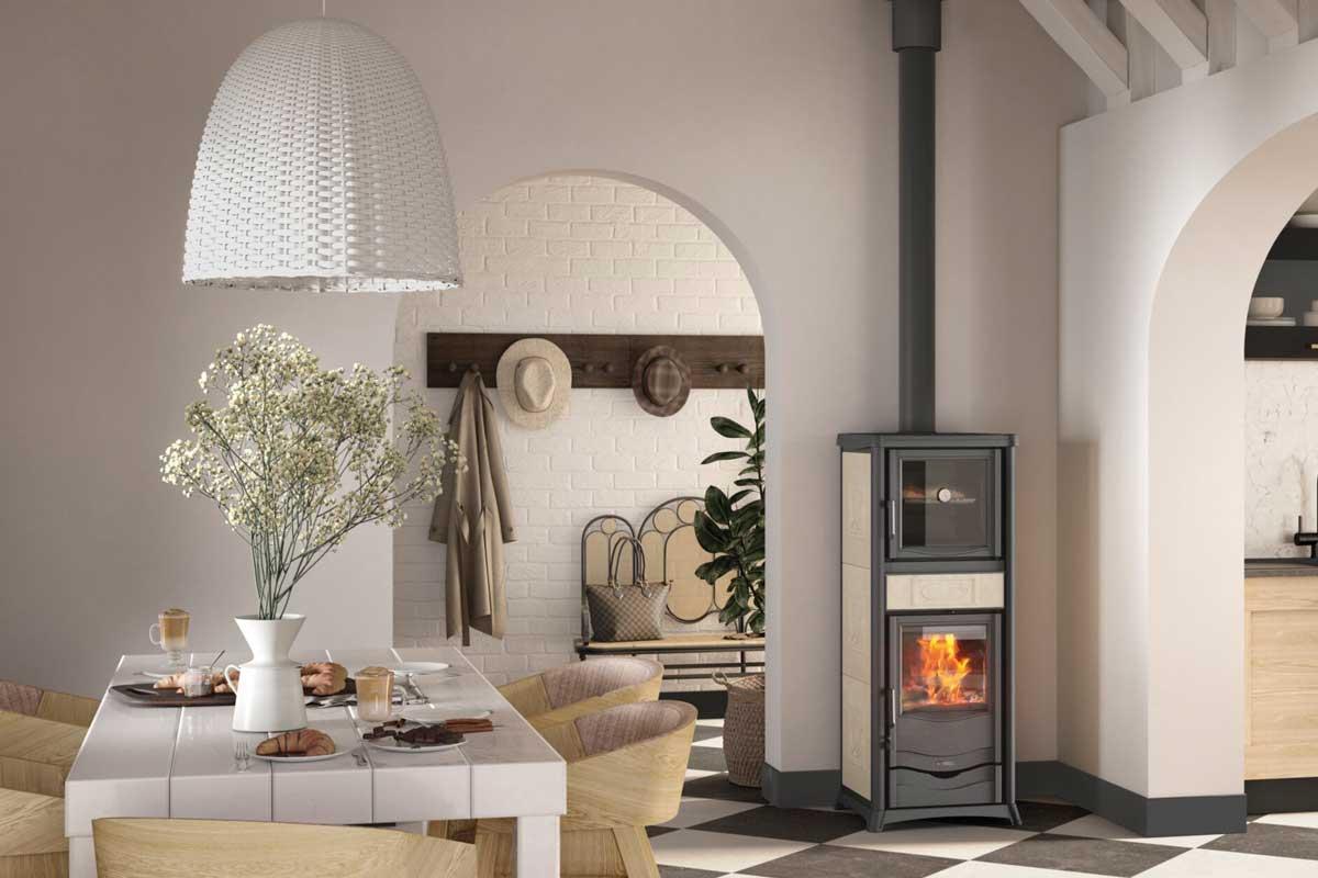 Kaminofen Rossella Forno von La Nordica